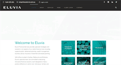 Desktop Screenshot of eluvia.com.au